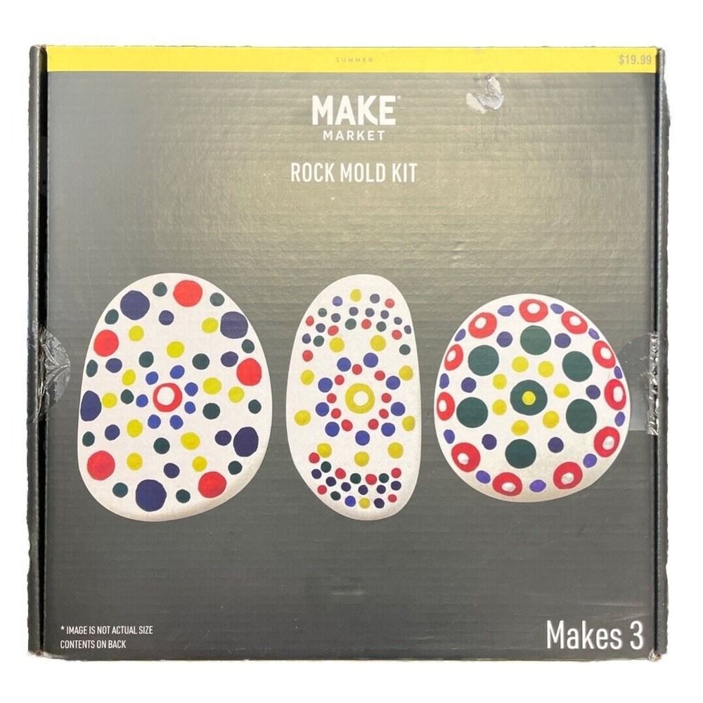 Make Market Rock Mold Kit‎ Makes 3 Molds